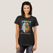 Autism Embrace Neurodiversity Autistics Awareness T-shirt (Voorkant volledig)