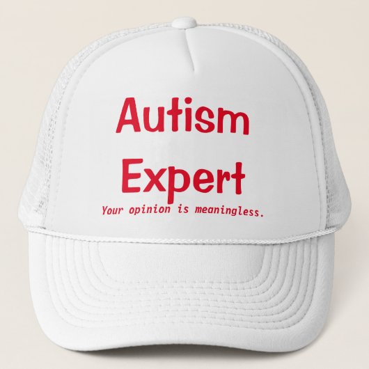 Autism Expert pet (Voorkant)