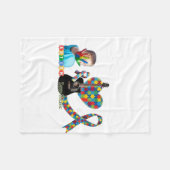 Autism Fleece Deken (Voorkant (Horizontaal))