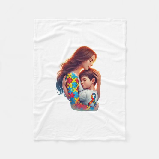Autism Fleece Deken (Voorkant)