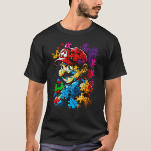 Autism Gamer Navigator Autism T Autism Mam Pap Ga T-shirt