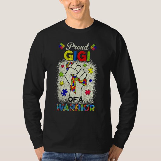Autism Gigi van Autism Awareness Warrior Support A T-shirt (Voorkant)