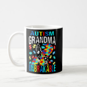 Autism Grandma Puzzle onverbrekelijke bewustwordin Koffiemok