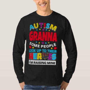 Autism Granna: kijk op de helden die groeien T-shirt