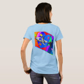 Autism Haai T-shirt (Achterkant volledig)