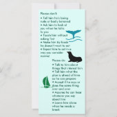 Autism haal een kaartje voor een jongen samen (Achterkant)