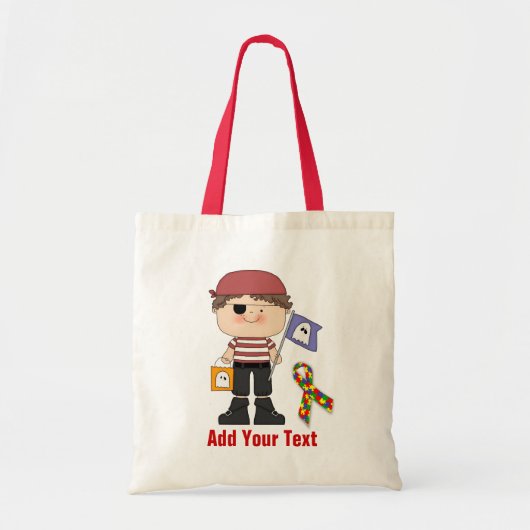 Autism Halloween Budget Tas (Voorkant)