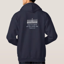 Autism Hanukkah hoodie - donker