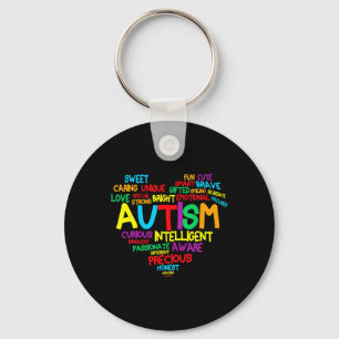 Autism Heart Autism Awareness Proud Autism Mom Gif Sleutelhanger