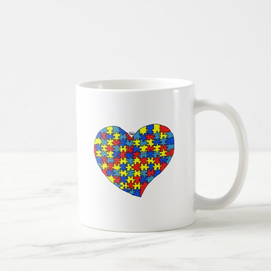 Autism Heart Koffiemok (Rechts)