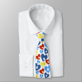 Autism Heart Neck Tie Stropdas (Gebonden)