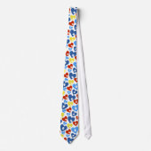 Autism Heart Neck Tie Stropdas (Voorkant)