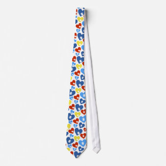 Autism Heart Neck Tie Stropdas