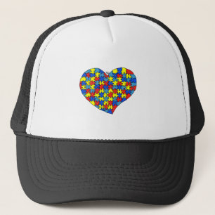 Autism Heart Trucker Pet