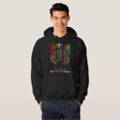 Autism Help Awareness To Grow Puzzle Tree Autism A Hoodie (Voorkant volledig)