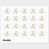 Autism Hope Ronde Sticker (Vel)