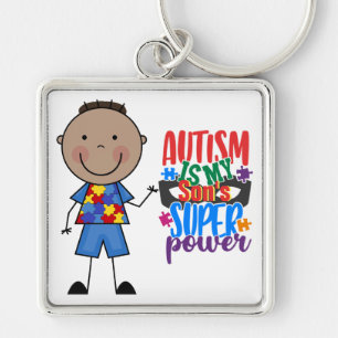 Autism - houd of Creëer uw eigen Sleutelhanger