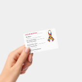 Autism ID-Label Badge (Handheld)