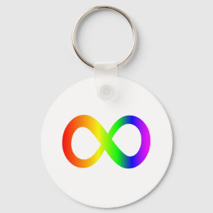 Autism Infinity Symbol Sleutelhanger