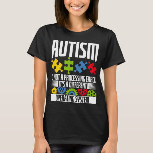 Autism is geen maand van Autism van de verwerkings T-shirt