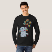 Autism is my Incredible talent Baby Elephant Autis T-shirt (Voorkant volledig)