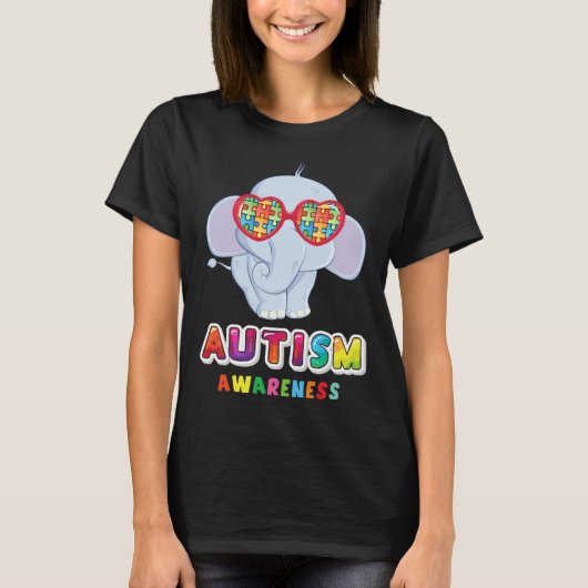 Autism is my Incredible talent Baby Elephant Autis T-shirt (Voorkant)