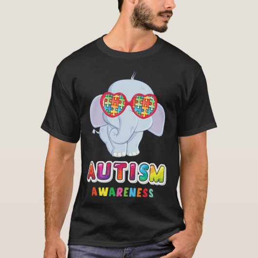 Autism is my Incredible talent Baby Elephant Autis T-shirt (Voorkant)