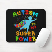 Autism Is My Superpower Autism Awareness Support Muismat (Met muis)