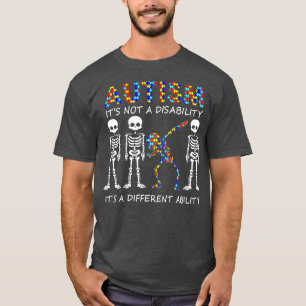 Autism Itamp39s geen handicap Itamp39s verschilt T-shirt