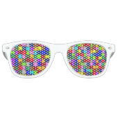 Autism jigsaw retro zonnebril (Voorkant)