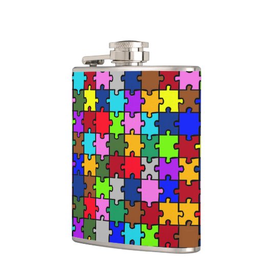 Autism jigzaag heupfles (Links)