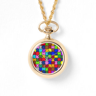 Autism Jigzaag Horloge