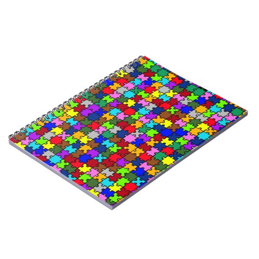 Autism jigzaag notitieboek (Linkerzijde)