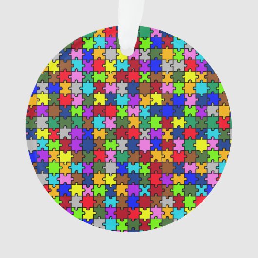 Autism jigzaag ornament (voorkant)