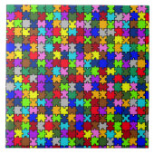 Autism jigzaag tegeltje (Voorkant)