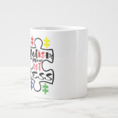 Autism Jumbo Mok (Voorkant rechts)