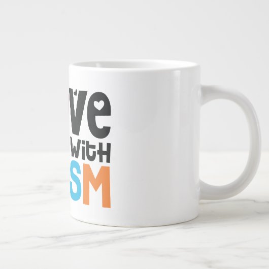 Autism Jumbo Mok (Rechts)