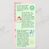 Autism-kerstkaartje (Voorkant / Achterkant)