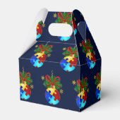 Autism Kerstmis Bauble Bedankdoosjes (Voorkant Zijde)