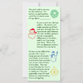 Autism-kersttentaart (Voorkant)