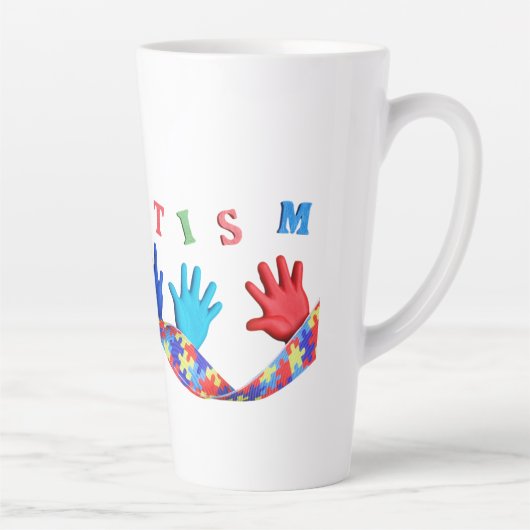 Autism Latte Mok (Rechts)