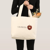 Autism-leraar Grote Tote Bag (Voorkant (product))