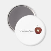 Autism-leraar Magneet (Voorkant / Achterkant)