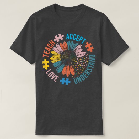 Autism-leraar T-shirt (Design voorkant)