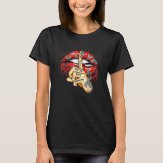 Autism lips beoordelen niet wat je niet begrijpt t-shirt