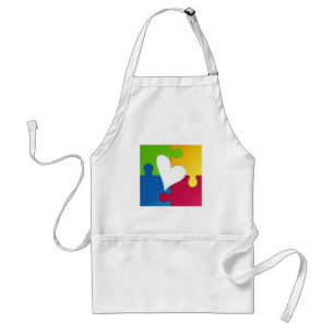 Autism Love Apron Standaard Schort