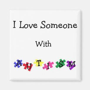 "Autism Love" Magneet