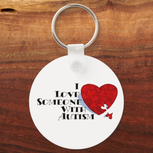 Autism Love Sleutelhanger (Voorkant)