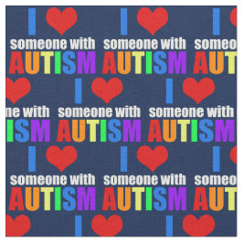 Autism Love Stof