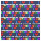 Autism Love Stof (Swatch)